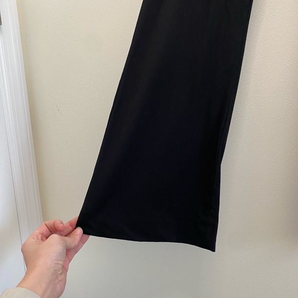 Theory Demitria Wool-Blend Flared Pants Trousers Black Size 4 - Picture 5 of 12